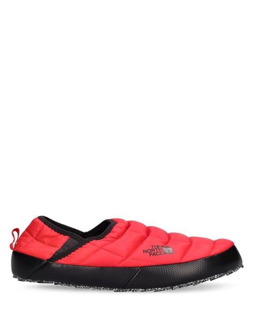The North Face Red Thermoball Traction Loafers for men