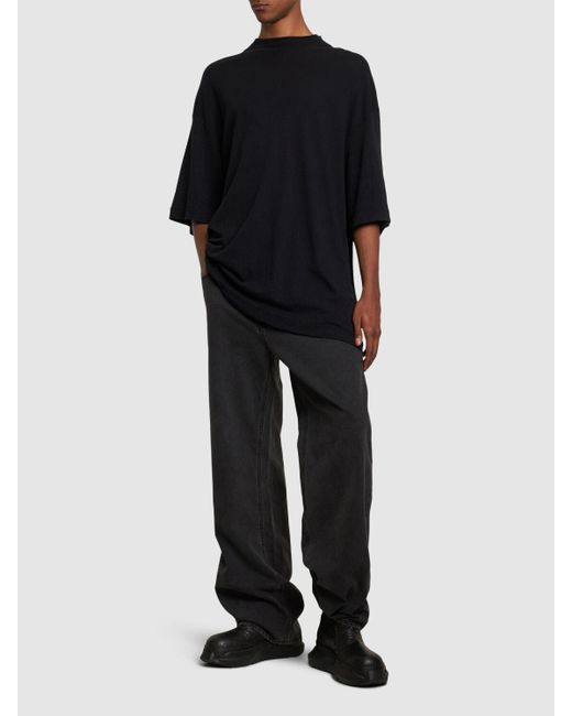 T-shirt oversize en jersey de coton imprimé 1017 ALYX 9SM pour homme en coloris Black