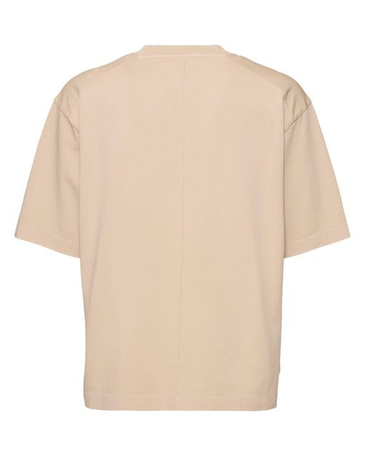 Seven Gauge Herren T-Shirt Aus Schwerem Jersey in Natural für Herren