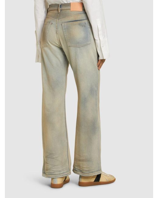 Acne Carver ミドルライズルーズフィットジーンズ Gray