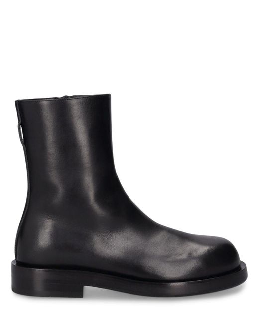 Ann Demeulemeester Black 35mm Ted Leather Riding Boots