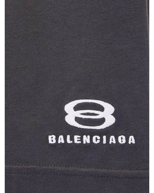 Balenciaga Vintage-shorts Aus Baumwolle "unity" in Gray für Herren