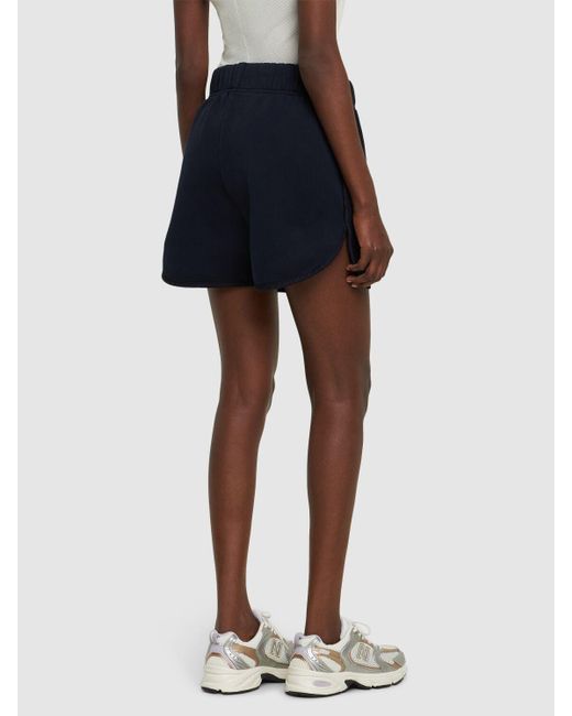 Les Tien Blue Serena Scallots Shorts