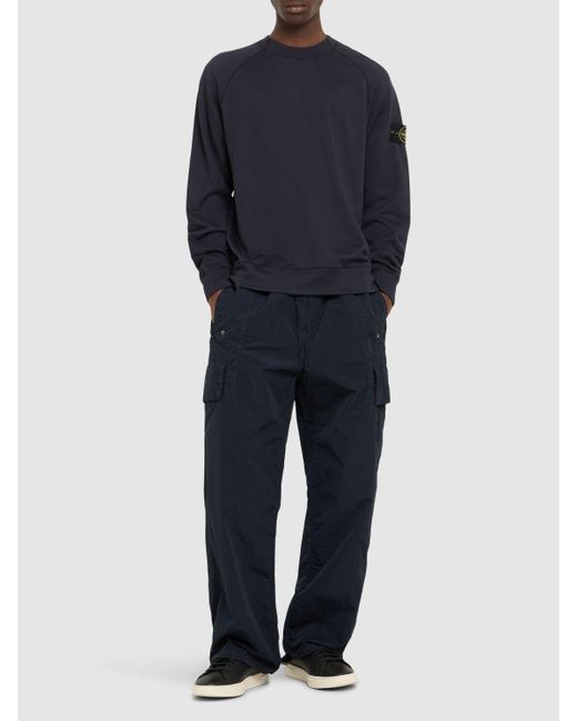 Stone Island Herren Crewneck Sweatshirt in Blue für Herren
