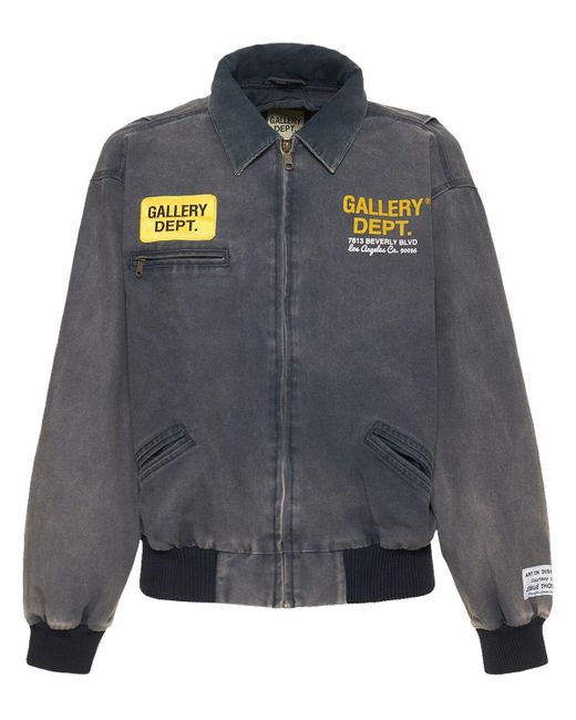 メンズ GALLERY DEPT. Mechanic コットンバーシティジャケット Gray