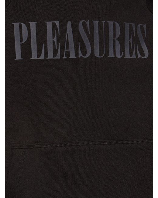 PUMA Black Pleasures Logo Hooded Sweatshirt for men