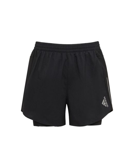 adidas Originals D4r 2in1 Running Shorts in Black for Men Lyst