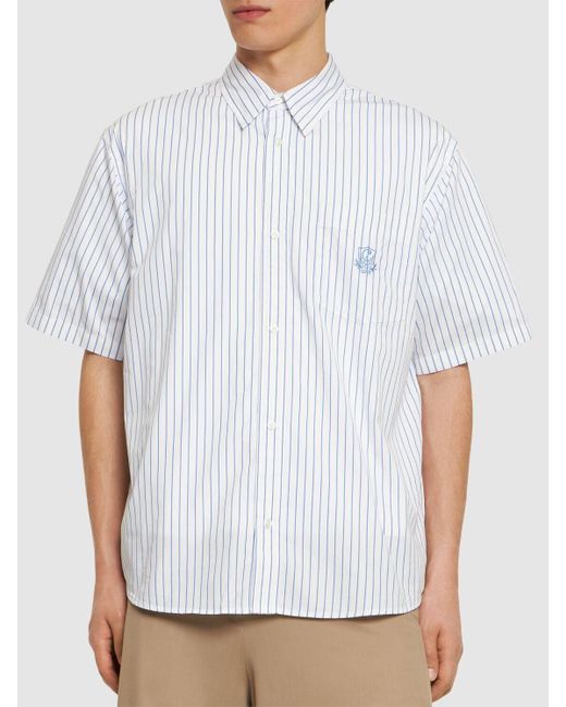 Chemise à manches courtes linus Carhartt pour homme en coloris White