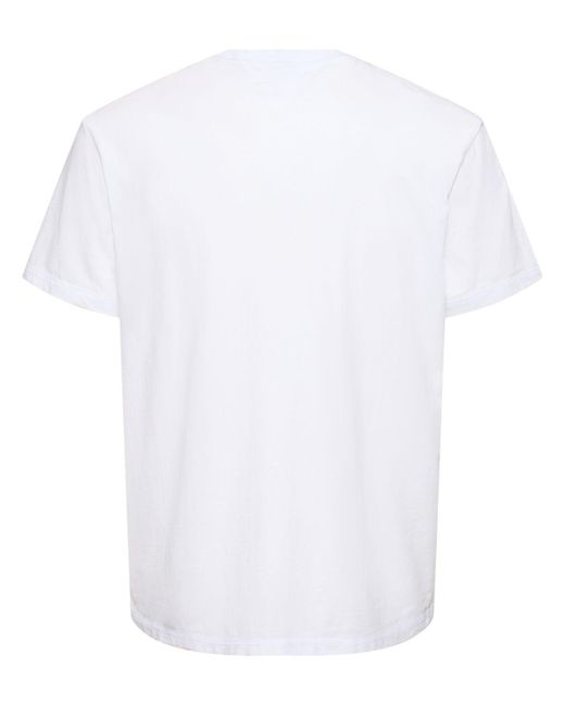 Napapijri White S-kreis Cotton T-shirt for men