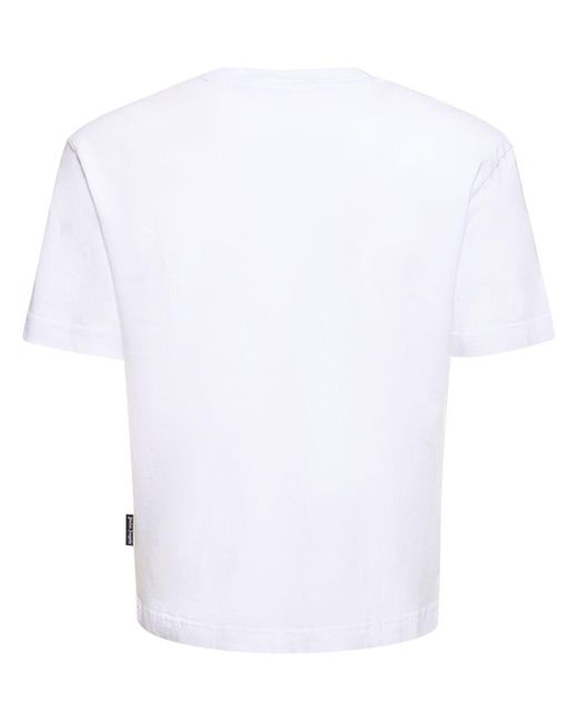 Palm Angels Black Set Of 3 Logo Cotton T-Shirts for men