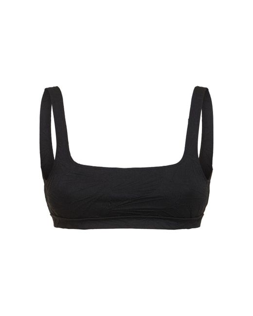 Loulou de Saison Black Hephaistos Bikini Top