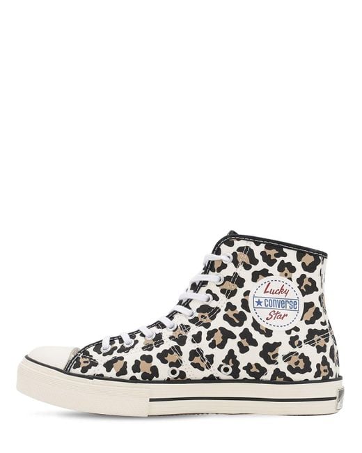 converse lucky star archive prints high top