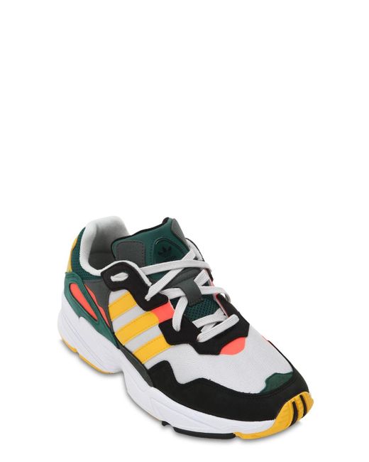 Adidas Originals スエード Yung 96 レザー メッシュスニーカー メンズ Lyst Adidas Originals スエード Yung 96 レザー メッシュスニーカー メンズ Lyst