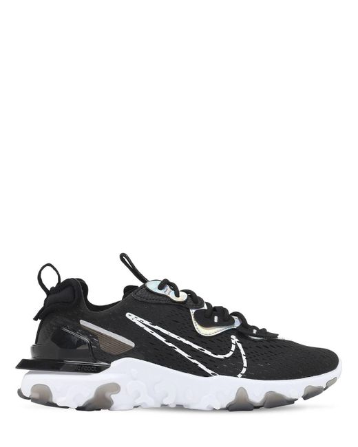 Nike Nsw React Vision Essential Shoe in Black | Lyst