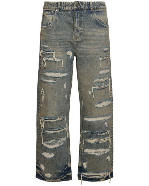 Represent Gray R3d Double Destroyer Denim Jeans for men