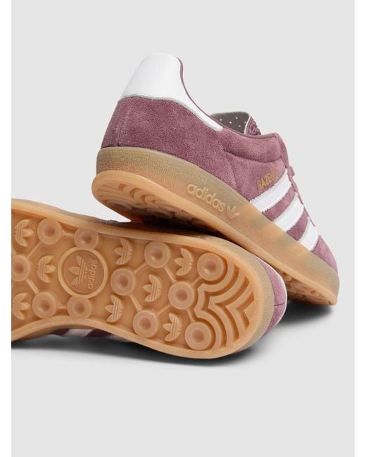 Adidas Originals Purple Sneakers Adidas Gazelle Indoor W Shadow Fig/ Cloud/ Gum Eur