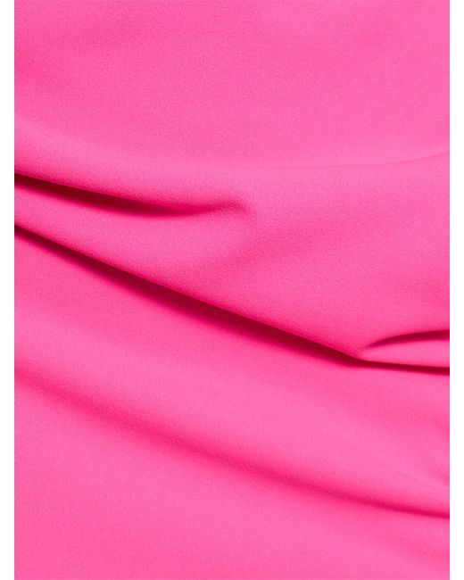 Solace London Joni クレープロングドレス Pink