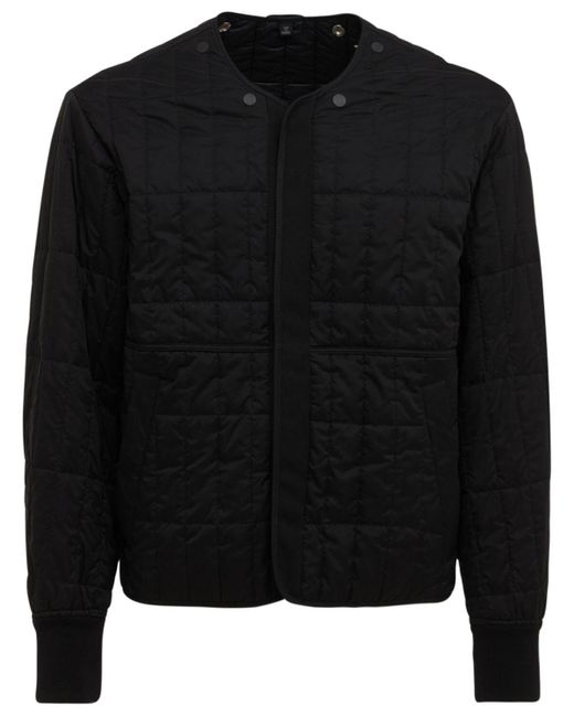 Dunhill Black Compendium Quilted Puffer Jacket for men
