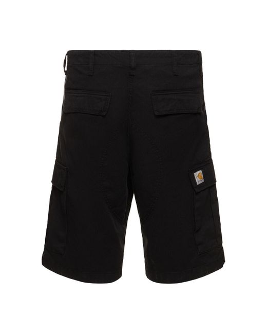 Shorts cargo regular fit di Carhartt in Black da Uomo