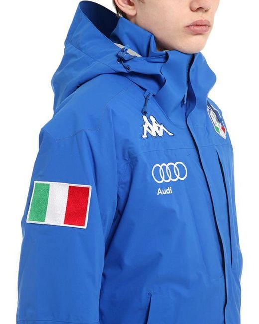 Kappa Fisi Italian Ski Team Jacket in Blue for Men | Lyst