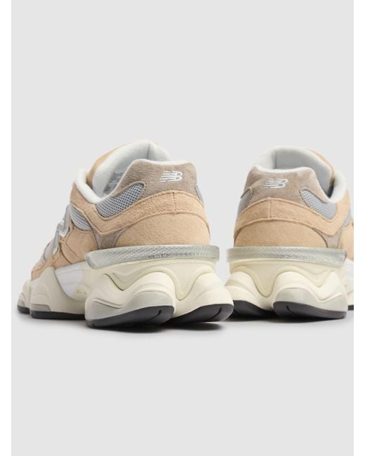 New Balance White 9060 Sneakers for men