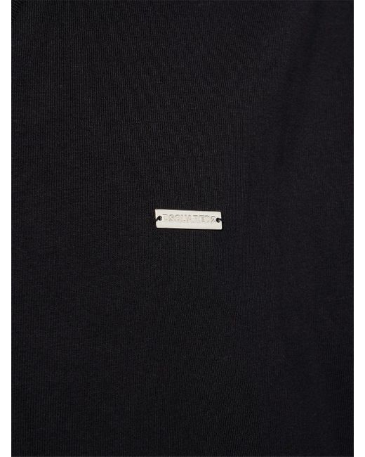 メンズ DSquared² Cool Fit コットンtシャツ Black