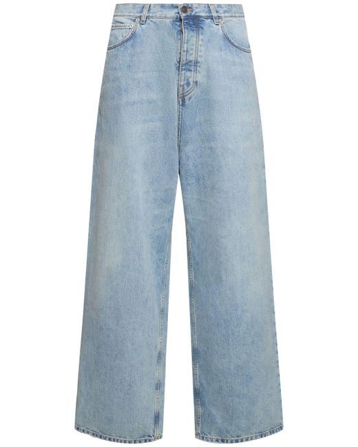 メンズ Balenciaga コットンバギージーンズ Blue