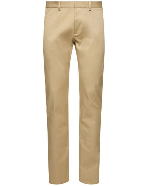 DSquared² Natural Cool Guy Stretch Cotton Pants for men