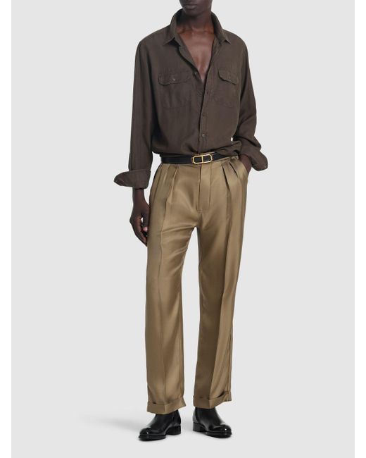 Tom Ford Fließendes in Brown für Herren
