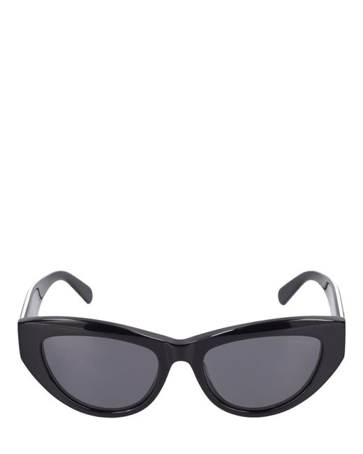 Moncler Black Katzenaugen-sonnenbrille Aus Acetat "modd"