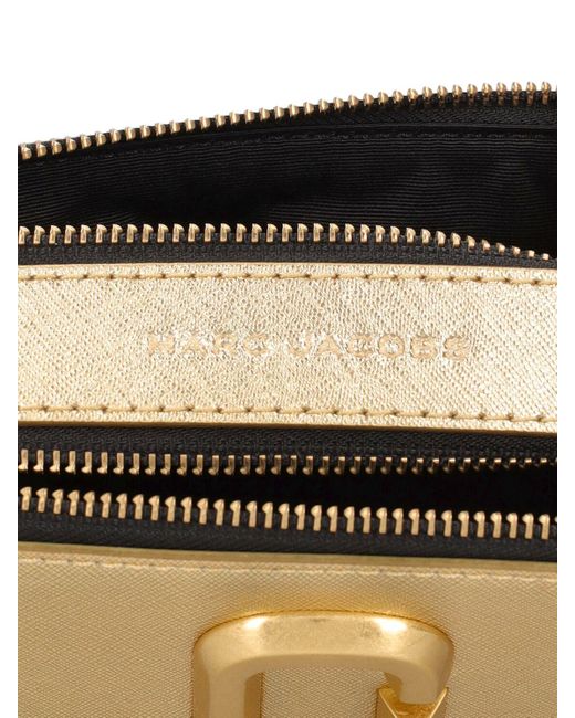 Marc Jacobs Natural The Snapshot Leather Shoulder Bag