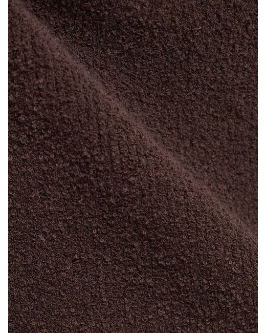 Totême  Brown Damen T-Shirt Aus Bio-Baumwolljersey