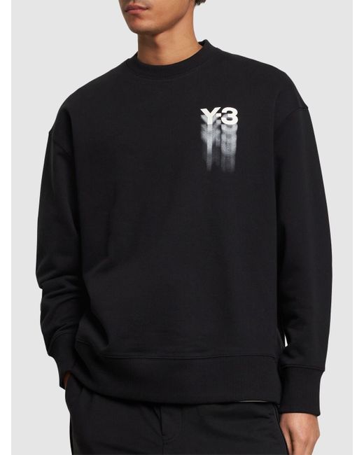 Y-3 Sweatshirt "gfx" in Black für Herren