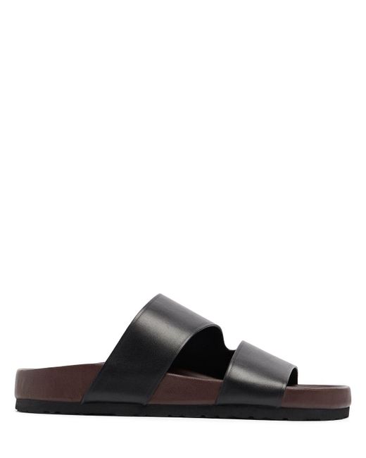 Soeur Eros レザーサンダル 30mm Black