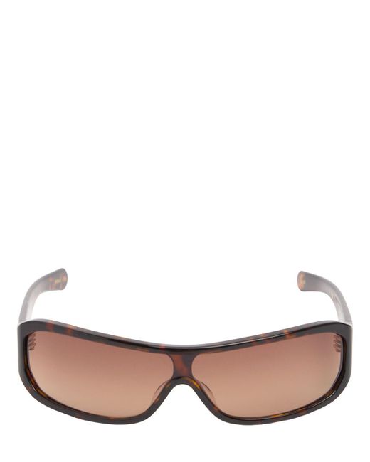 FLATLIST EYEWEAR Multicolor Zoe Acetate Sunglasses W/ Brown Lenses
