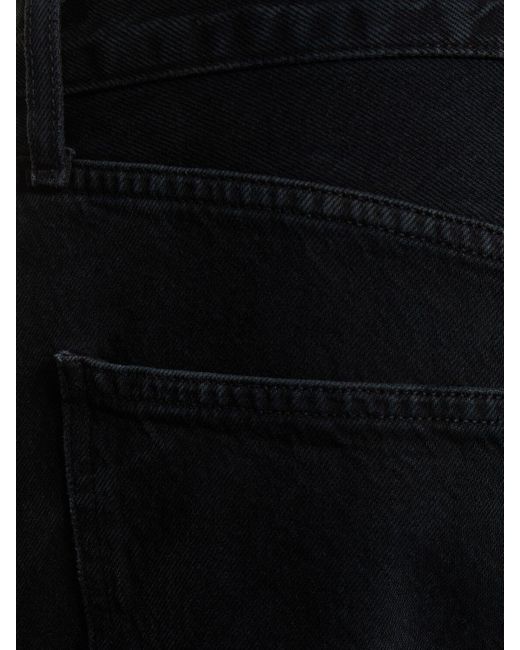 Agolde Blue Fran Low Slung Easy Straight Jeans