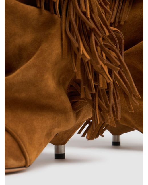 Femme Bottes En Daim À Franges Edrik 45 Mm Isabel Marant en coloris Brown