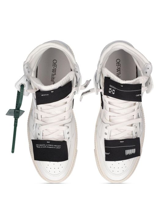 Off-White c/o Virgil Abloh White 20mm 3.0 Off Court High-top Sneakers