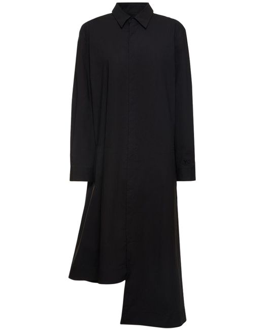 Robe chemise Y-3 en coloris Black