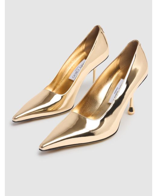 Donna Décolleté Ixia di Jimmy Choo in Natural