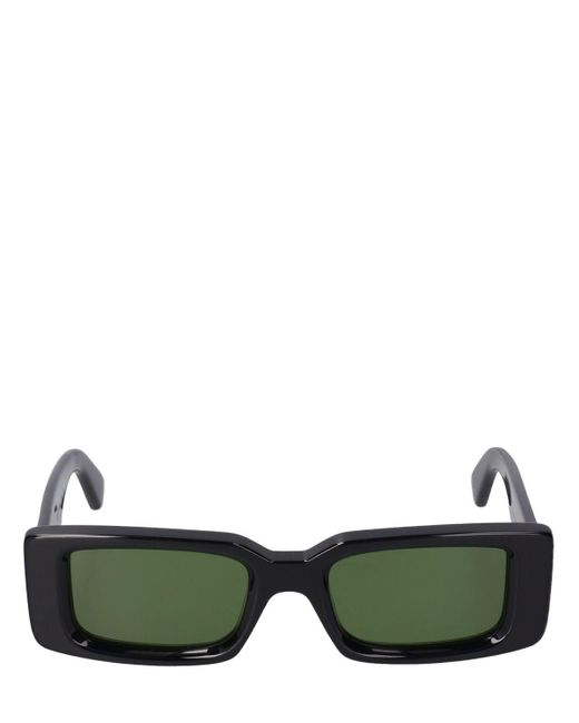 Off-White c/o Virgil Abloh Green Arthur Acetate Sunglasses