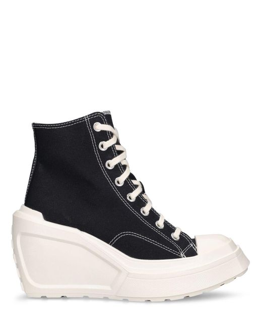 Sneakers chuck 70 de luxe con cuña de Converse de color Negro | Lyst