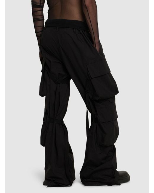 Pantalon cargo en coton florimond Ann Demeulemeester pour homme en coloris Black