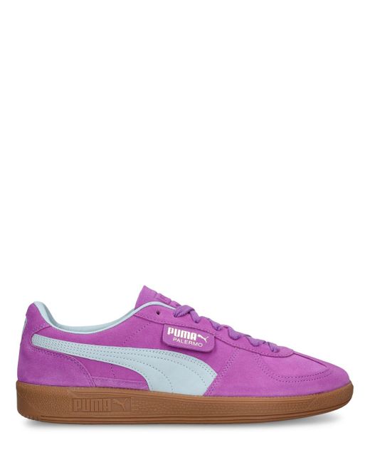 PUMA Purple Palermo Sneakers for men