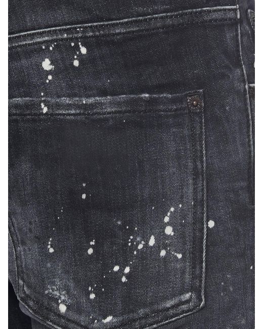 DSquared² Beschichtete Denim-jeans "skater" in Gray für Herren