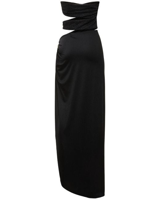 Baobab Black Strapless Maxi Dress