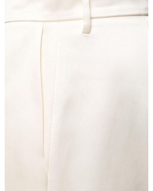 Pantaloni in raso di Magda Butrym in White