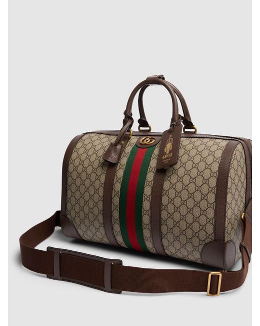 Gucci Brown Savoy gg Duffle Bag for men