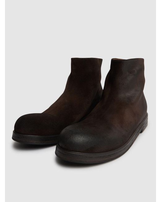 Marsèll Lederstiefel "zucca Zeppa" in Brown für Herren