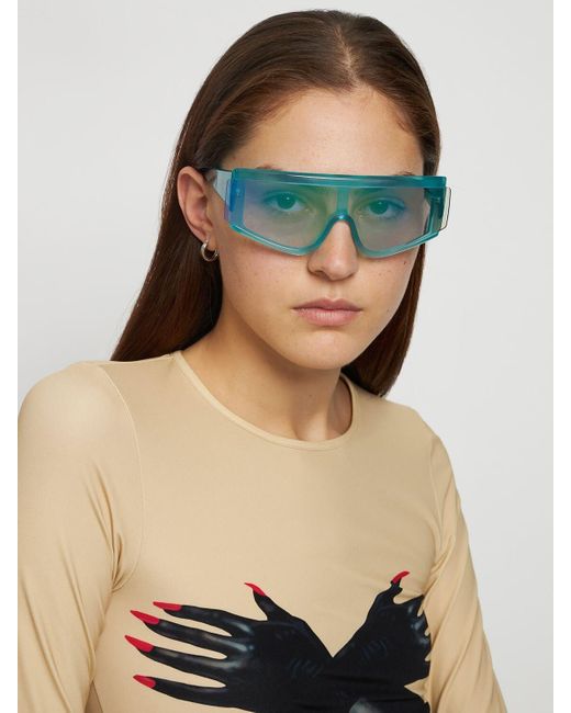 Gafas sol de acetato de de color Azul | Lyst